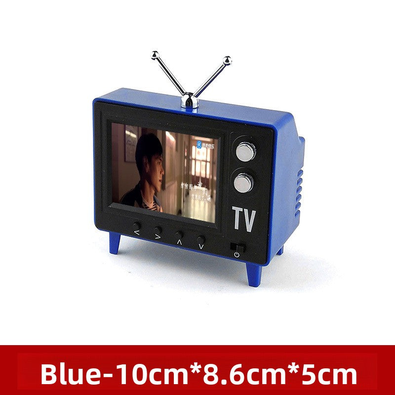 Miniature Dollhouse Television Model