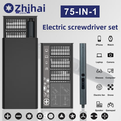Miniature electric screwdriver