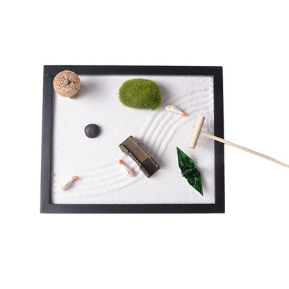 Miniature Landscape Garden Zen Art Sand Model