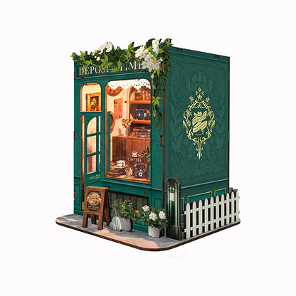 Miniature model three-dimensional jigsaw puzzle of the small house