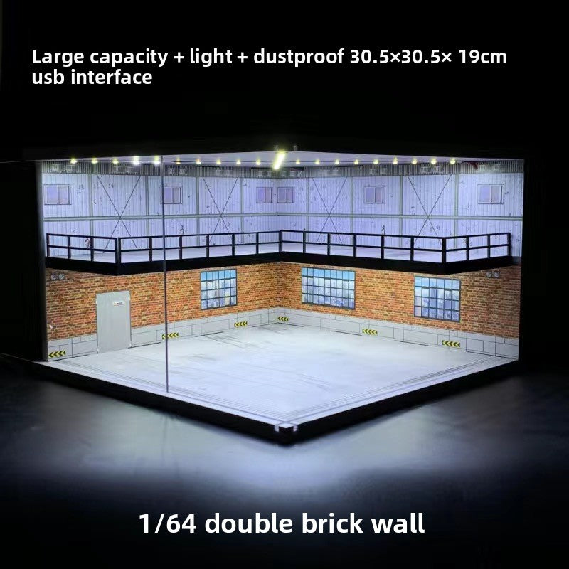 Miniature Parking Garage Display Model