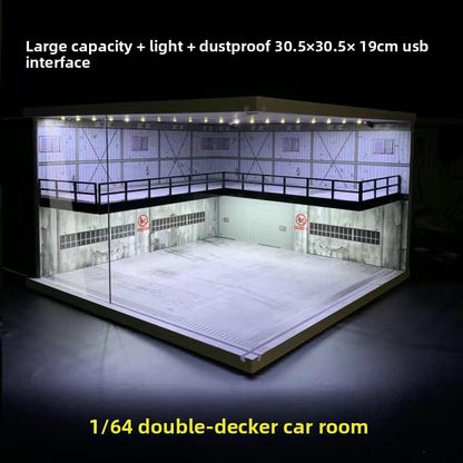 Miniature Parking Garage Display Model