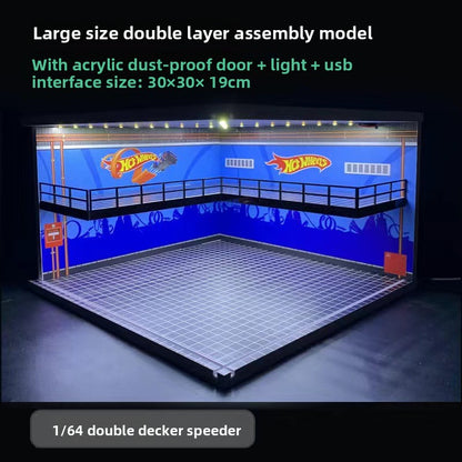 Miniature Parking Garage Display Model