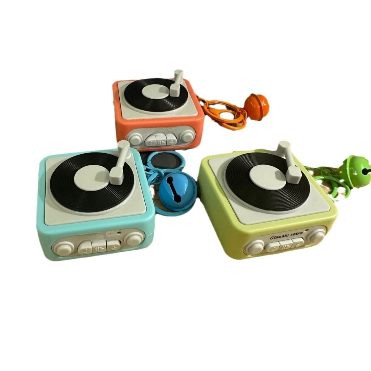 Miniature retro gramophone