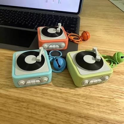Miniature retro gramophone
