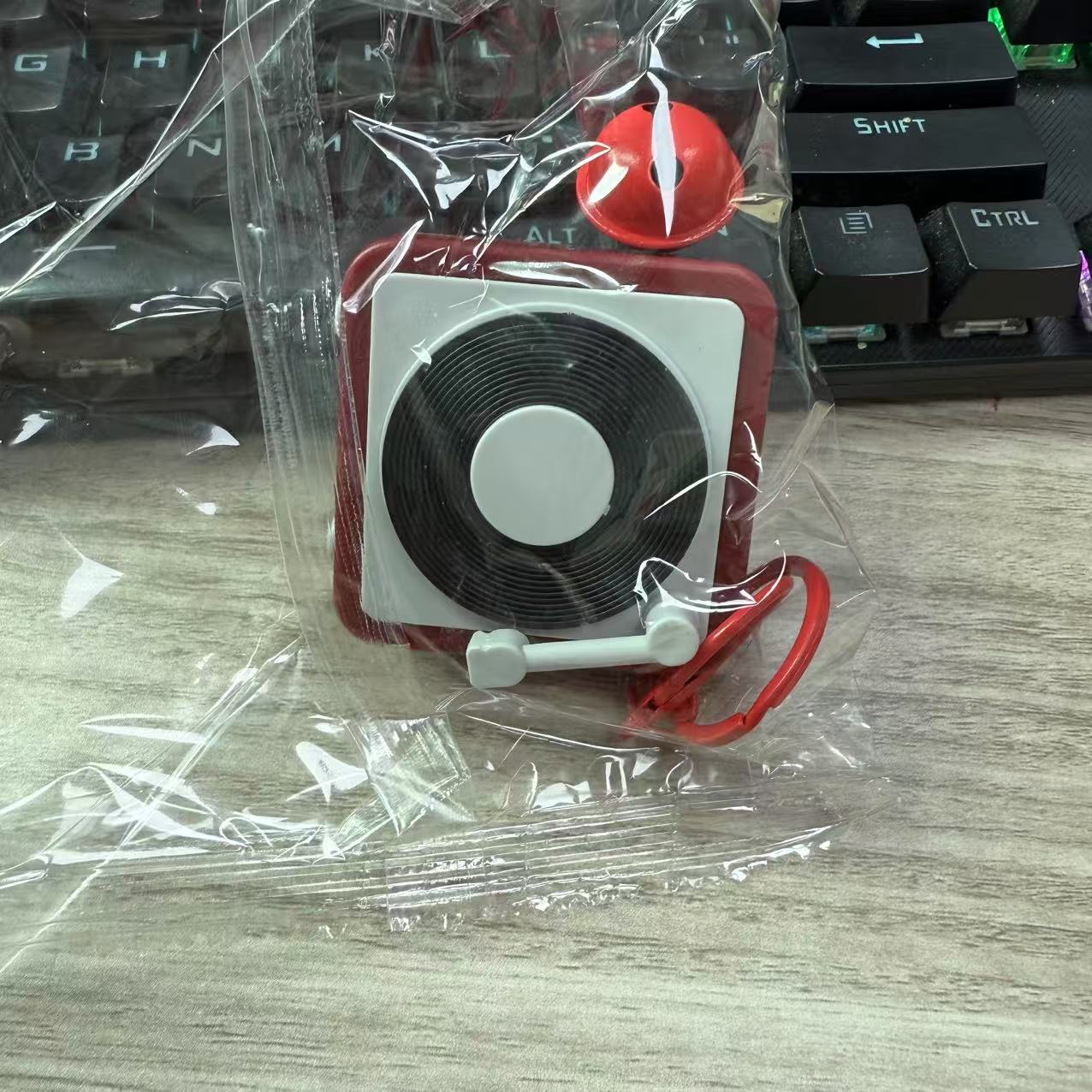 Miniature retro gramophone