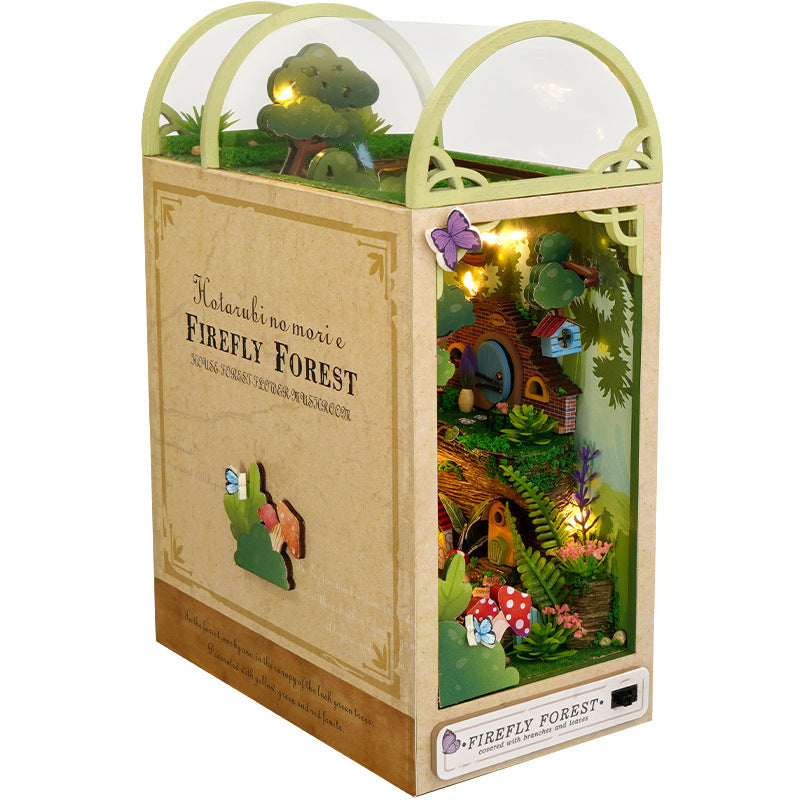 Miniature scene building blocks for the small house