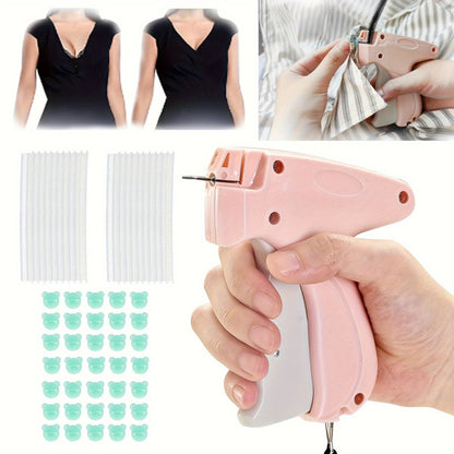 Miniature sewing gun
