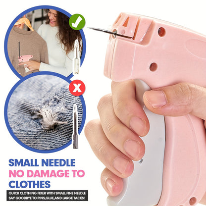 Miniature sewing gun
