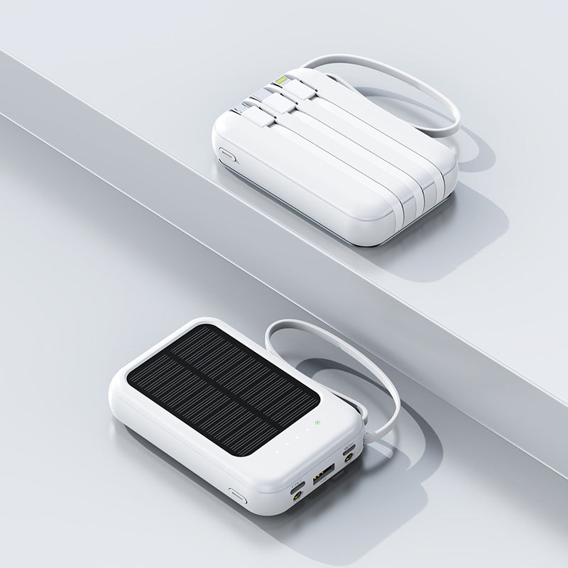 Miniature solar charging device