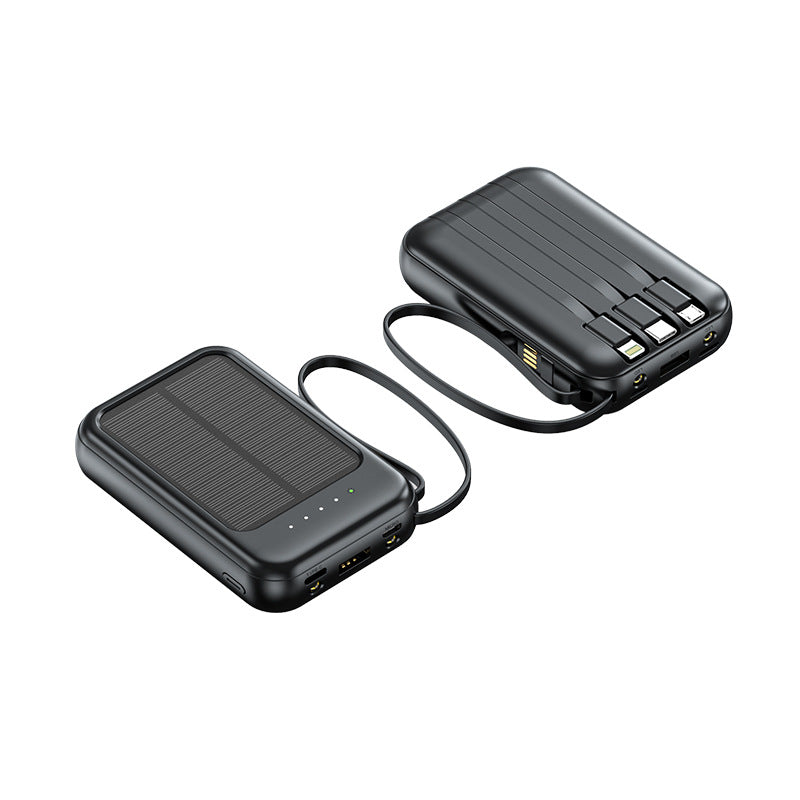 Miniature solar charging device