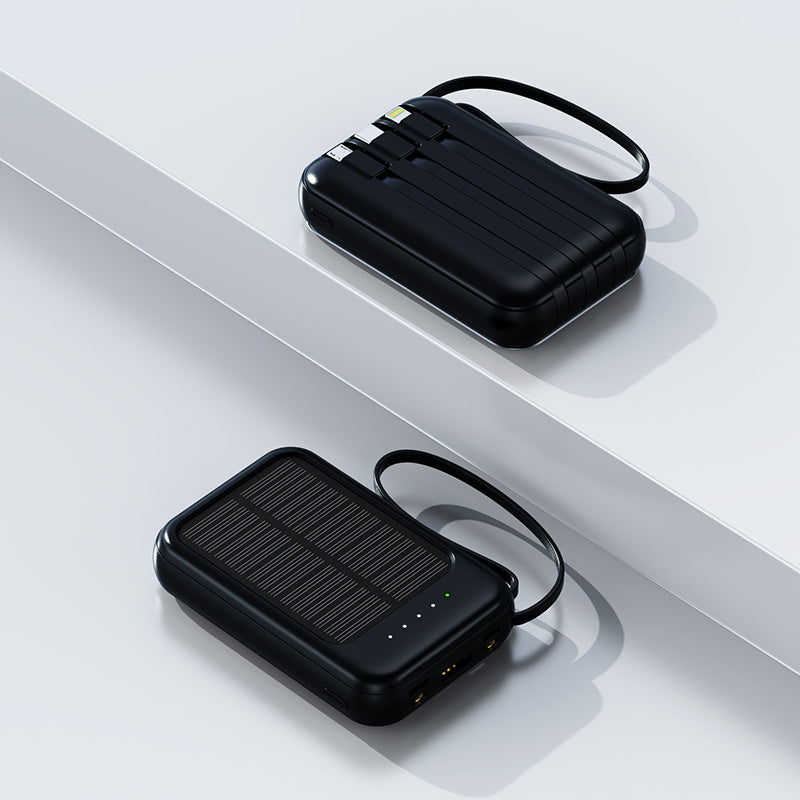 Miniature solar charging device