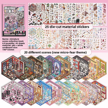 Miniature Sticker Book
