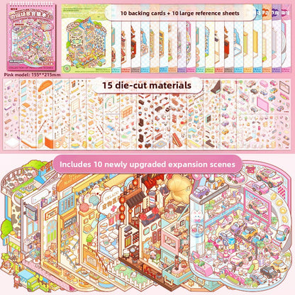 Miniature Sticker Book