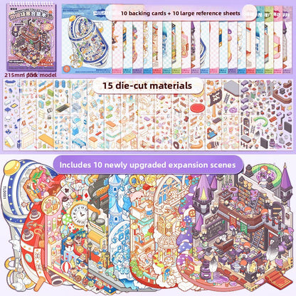Miniature Sticker Book