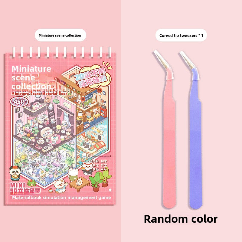 Miniature Sticker Book