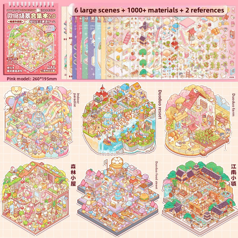 Miniature Sticker Book