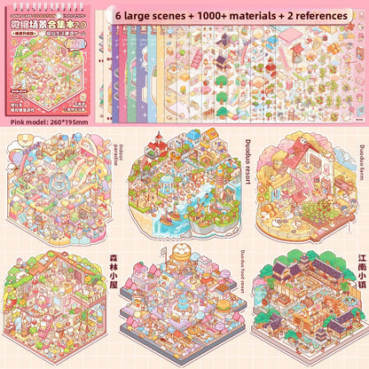 Miniature Sticker Book