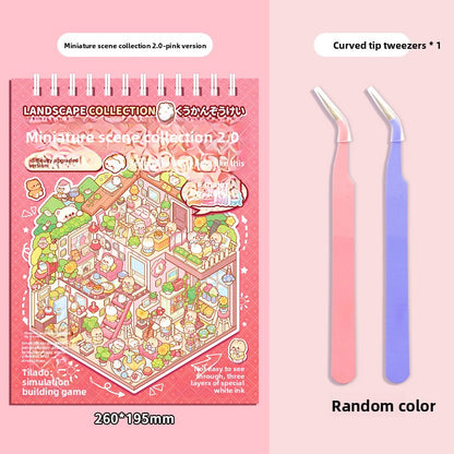 Miniature Sticker Book
