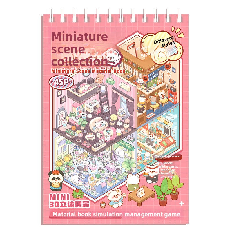 Miniature Sticker Book