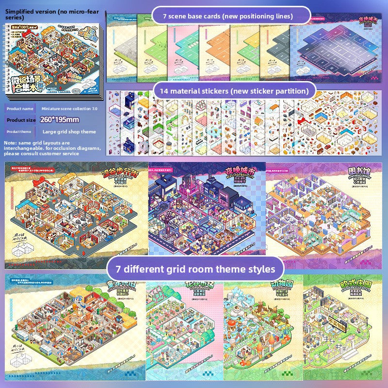 Miniature Sticker Book