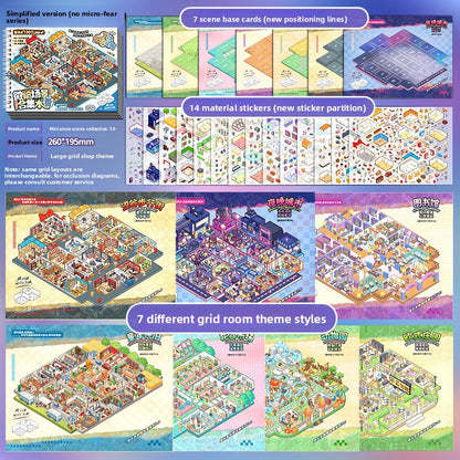 Miniature Sticker Book