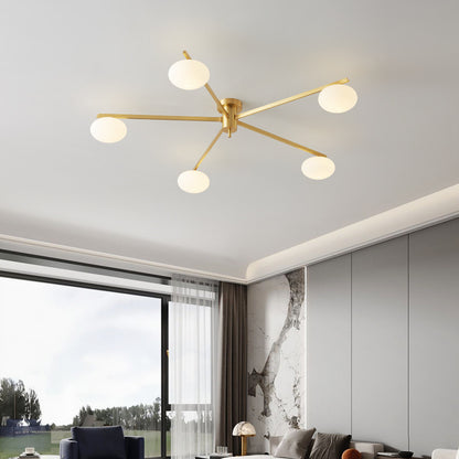 Minimalist bedroom ceiling lamp