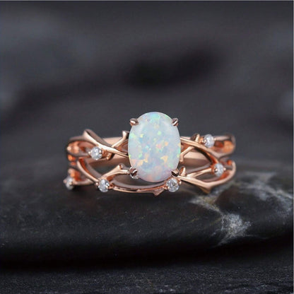 Minimalist Branch Design Ring