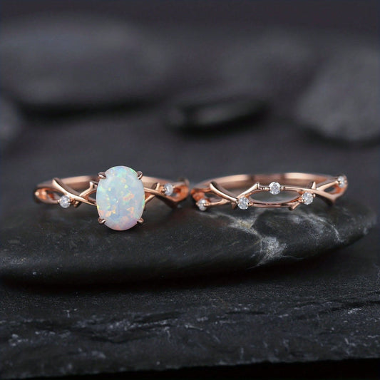 Minimalist Branch Design Ring