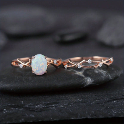 Minimalist Branch Design Ring