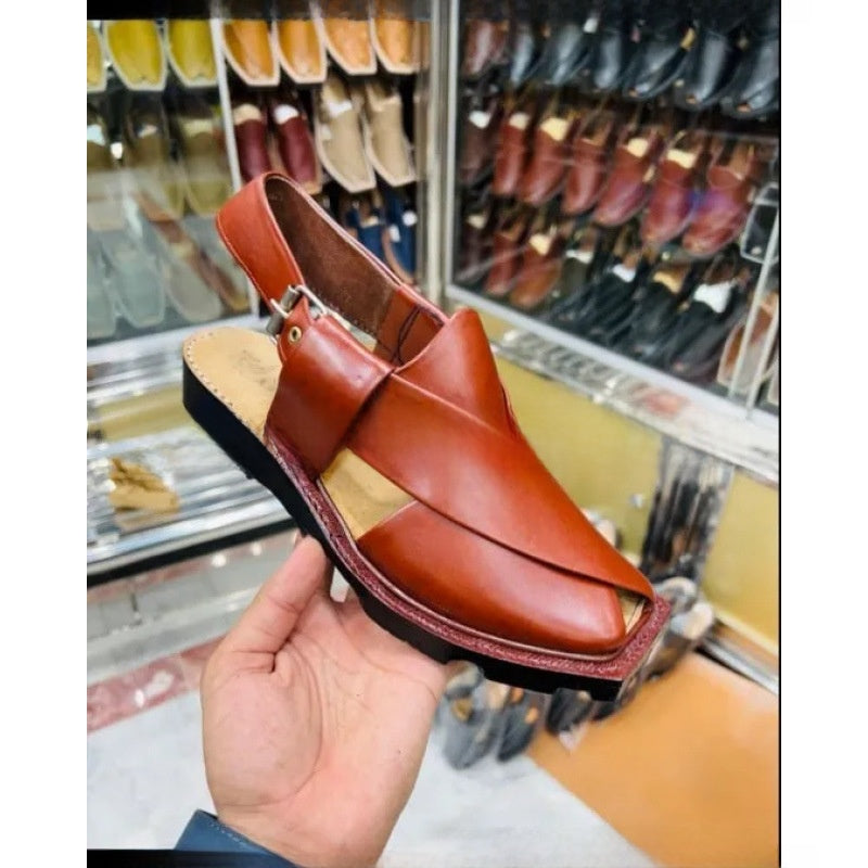Minimalist Buckle Leather Sandals