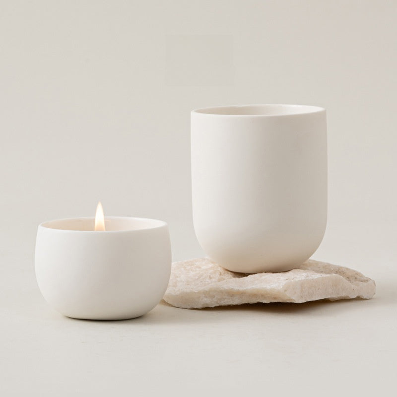 Minimalist Ceramic Candle Holder