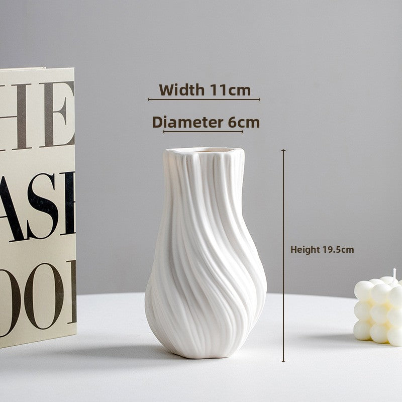 Minimalist Ceramic Flower Vase