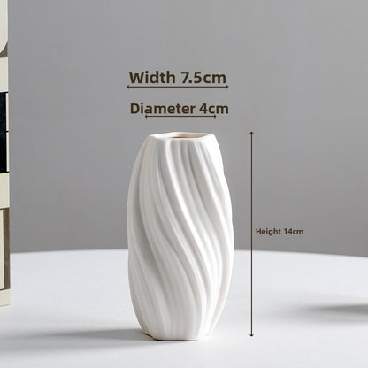 Minimalist Ceramic Flower Vase