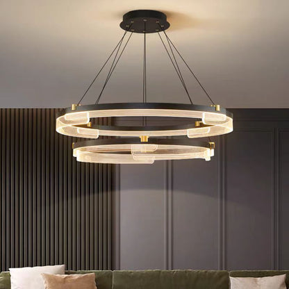 Minimalist Circular LED Pendant Light