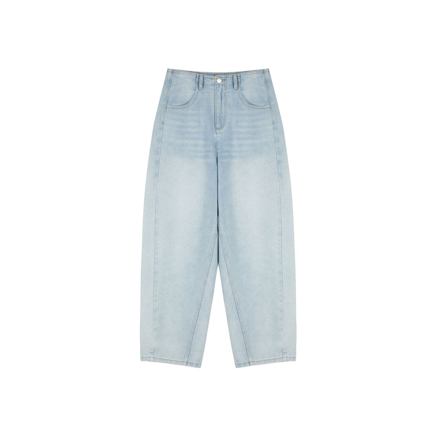 Minimalist Cotton Tapered Jeans