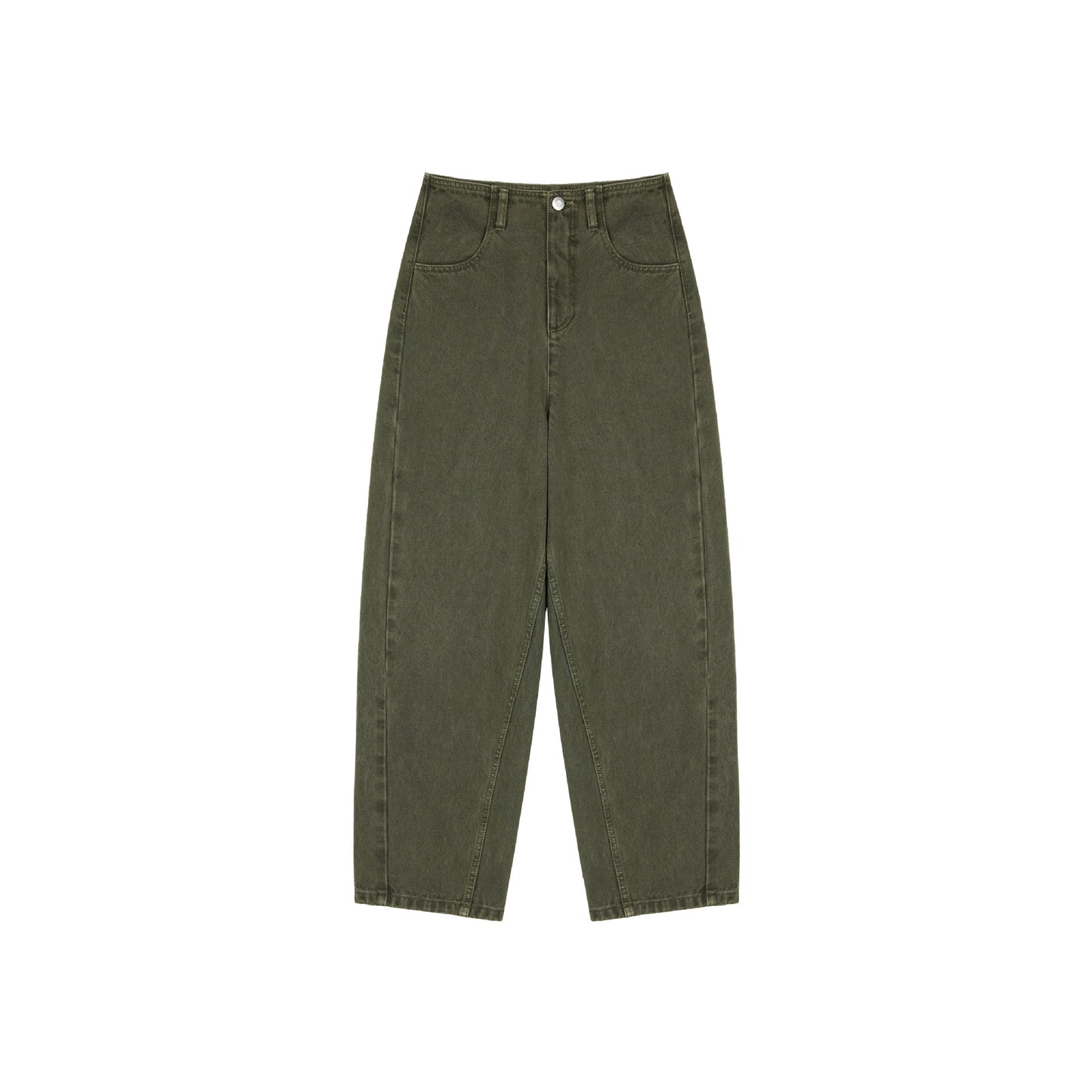 Minimalist Cotton Tapered Jeans