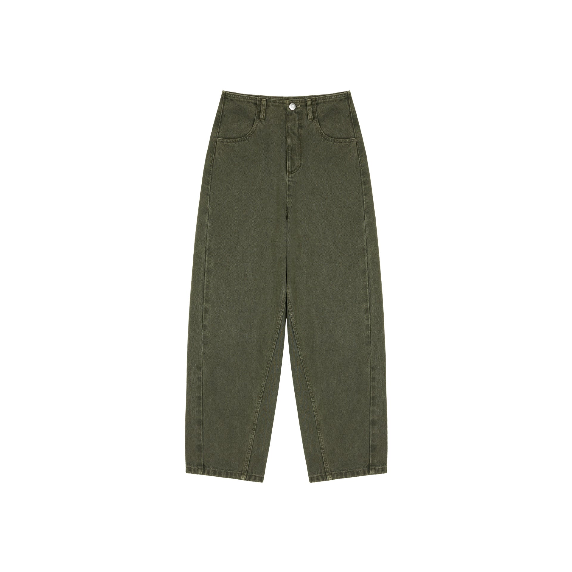 Minimalist Cotton Tapered Jeans