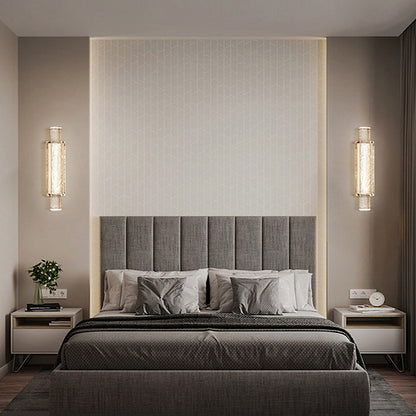 Minimalist Crystal LED Wall Lamp