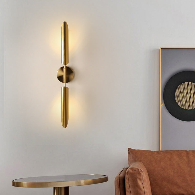 Minimalist Crystal LED Wall Lamp