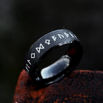Minimalist Electroplated Titanium Steel Ring