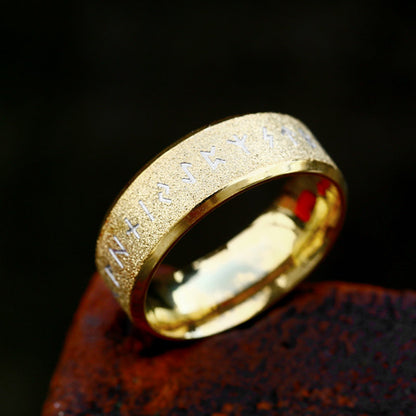 Minimalist Electroplated Titanium Steel Ring
