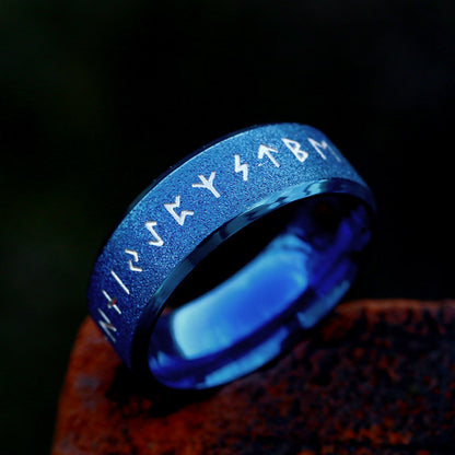 Minimalist Electroplated Titanium Steel Ring