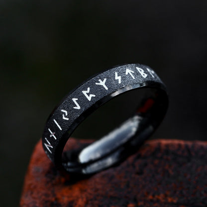 Minimalist Electroplated Titanium Steel Ring