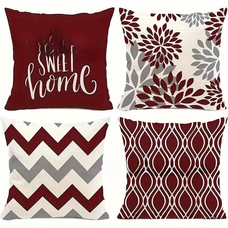 Minimalist Geometric Abstract Pillowcase