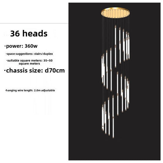 Minimalist Gold LED Pendant Light
