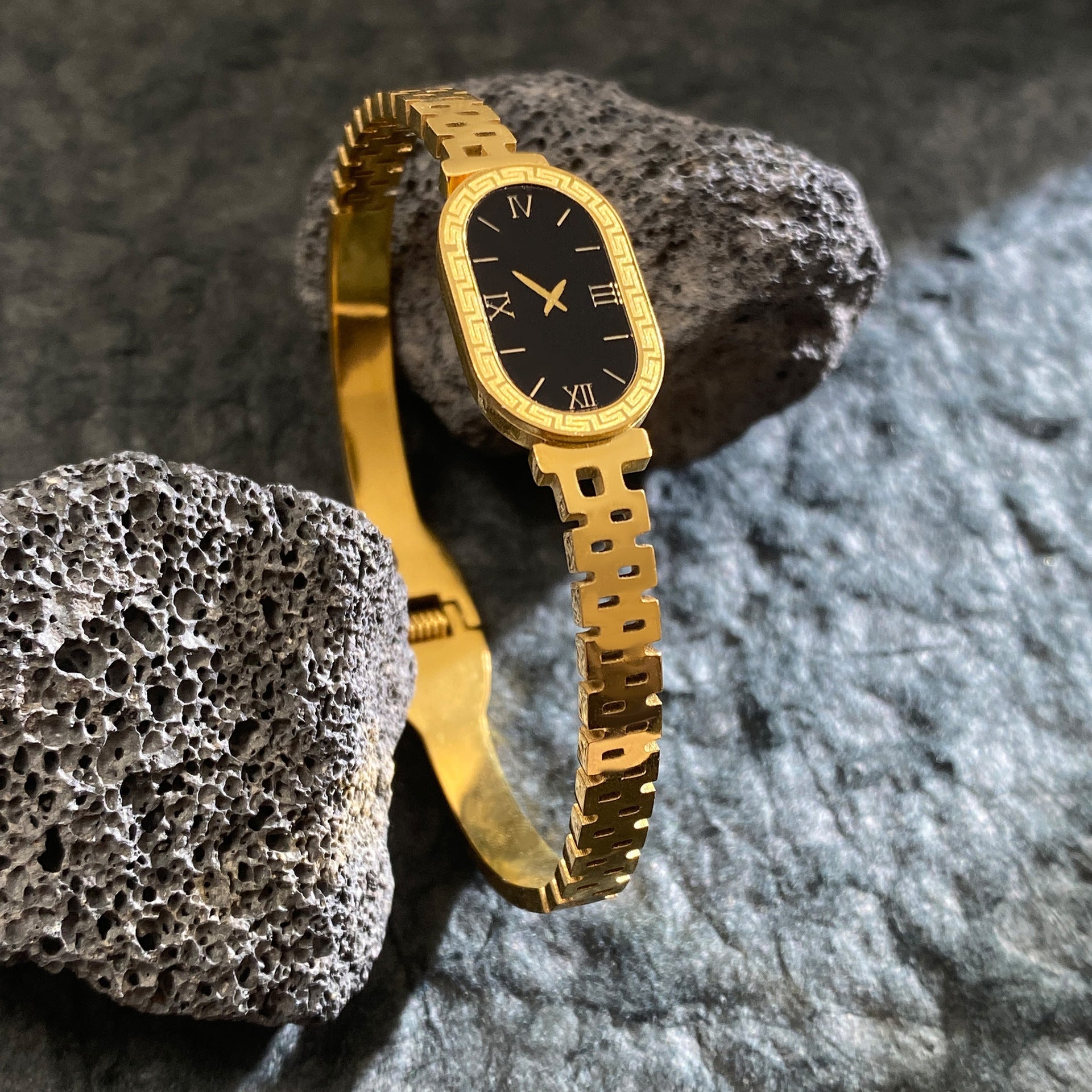 Minimalist Hollow Watch Style Bracelet