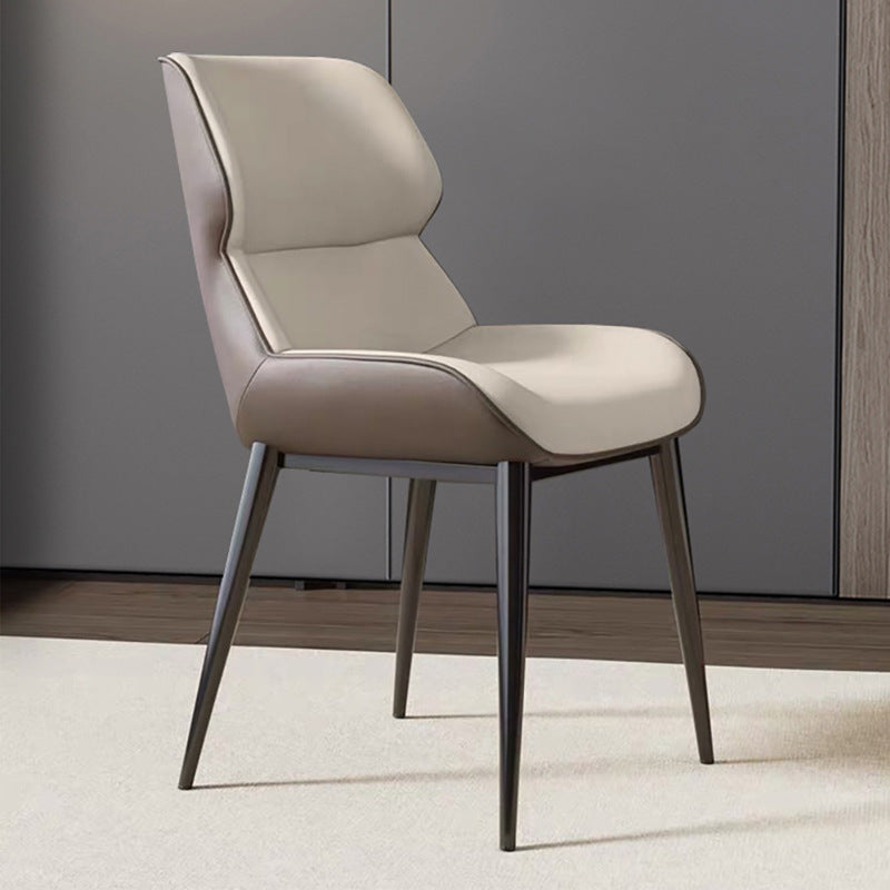 Minimalist Leather Dining Chair
