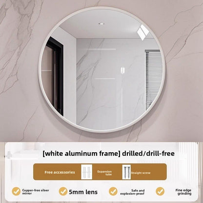 Minimalist LED Bathroom Wall Mirror