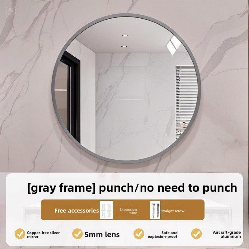 Minimalist LED Bathroom Wall Mirror